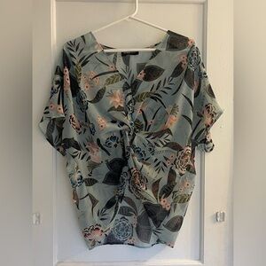 Fifteen Twenty Twist Front Blouse